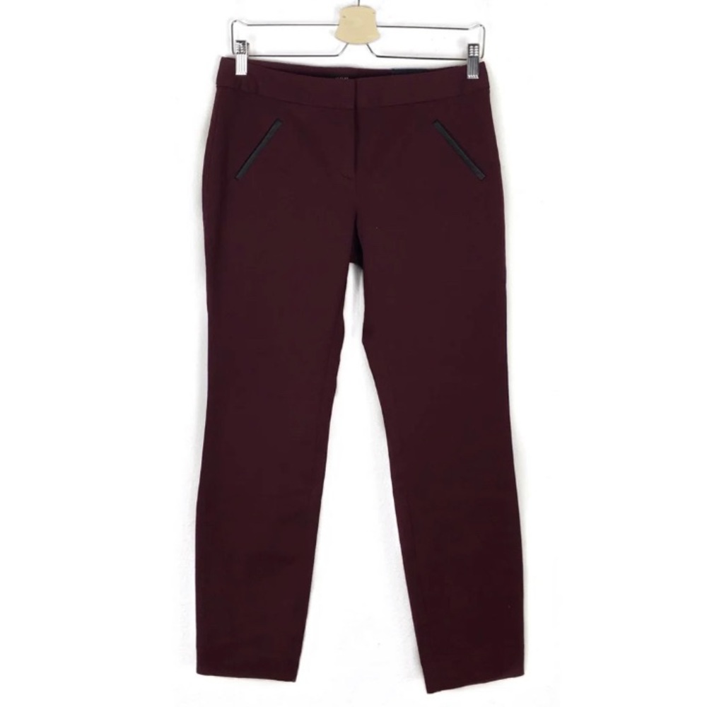 Alfani | NEW burgundy Tummy Control Slim Leg Pants